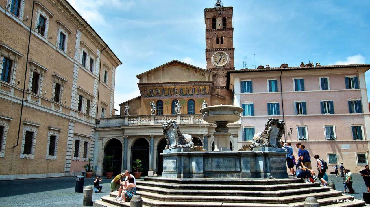 Mami'S Home Trastevere Apt With Private Terrace Рим Екстер'єр фото